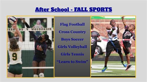 After school sports